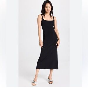 Staud Paityn Dress Black